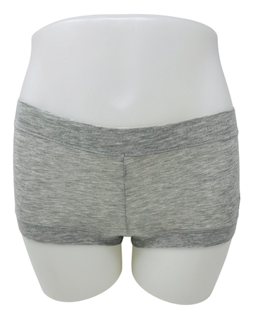 4P0501-R3202 Heather Grey Cotton Girlshort